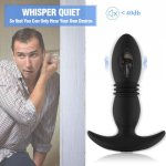 Male Anal Vibrator Telescopic Wireless Remote Control dildo Butt Plug Prostate Massager Vibrator Anal Sex Toys For Men Women