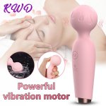 Magic Wand Vibrator for Women USB Charge Big AV Stick Female G Spot Massager Clitoris Anal Stimulator Adult Sex Toys for Woman