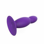 Unisex Electronic Quiet Anal Plug G-spot Stimulator Butt Massager Adult Sex Toy