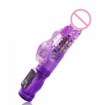 Rabbit vibrator Dildo Waterproof 360 Rotating G-spot Massage Vibrate Sex toys for women 2 colors Drop shipping