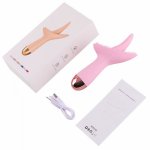 10 Speed Vibrating Mode Heating Tongue Vaginal Adult Masturbation Massage Pussy Clitoral Stimulation Sex Toy For Women 18+