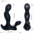 Anal Plug Vibrator Remote Control Sex Toy Men Gay Prostate Massager Anus Dilator Masturbation Orgasm Vibrators Butt Plugs