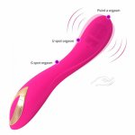 Magnetic Charging Dual Big AV Massager Vibrator G Spot Vaginal Massage Orgasm Vibrator Female Masturbation Sex Toys for Woman