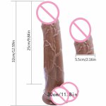 Giant Flesh Dildo Thick Huge Dildo Realistic Penis Extreme Big Realistic Dildo Suction Cup Sex Product For Women