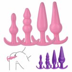 OLO Mini Silicone Anal Plug Beads Sex Toys Skin Feeling Dildo Adult Sex Toys for Men Butt Plug Sex Products Sex Toys for Women