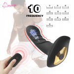 Anal Plug Vibrator Male Prostate Massager Butt Plug Sex Toys G-Spot Stimulate Wireless Control Vibration Erotic 18+ Adult Toys
