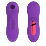 Woman Cordless Sucking Vibrator Powerful Clitoris Sucker Blowjob Tongue Stimulator Nipple Vagina Sex Toys for Couples