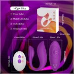 Powerful Vibrator Sex Toys for Women Dual Vibration Female Masturbator G-Spot Vagina Massager Clitoris Stimulator Erotic Toys