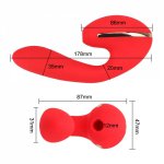 Vagina Clit Sucker G Spot Dildo Vibrator Sucking Vibrator Sex Toys for Women Vibrating Oral Sex Clitoris Stimulator