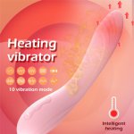 Intelligent Constant Temperature Vibrator Strong Vibration Motor Soft Skin-Friendly Female Masturbation Woman Sex Toys Sex Shop
