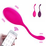 APP Vibrators Wireless Remote Control Vibrating Egg Vaginal Ball G Spot Clitoris Stimulator Vagina Kegel Ball Vibrators Sex Toys