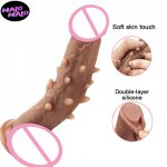 Realistic Double Huge XXL Dildo Anal Plug Sex Toys for Men and Women Suction Cup Big Penis Gay Masturbators Flesh Light Dick