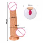 Automatic Telescopic Rotating Dildo With Strong Sucker Sex Toys For Women Heating Penis Vibrator Female Masturbation Erotic