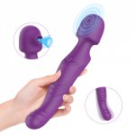 3 in 1 Sucking Dildo Vibrators Female Masturbator G spot Erotic Clitoris Stimulator Vagina Massager USB Rechargeable sex toys