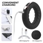 Male Masturbator Vibrating Dual Penis -Cock Ring For Men Vibrator Massager Delayed Ejaculation Sex Toys for Couple Adult Women