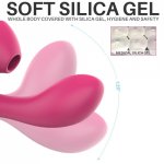 Sucker Vibrator G-Spot Clit Clitoris Stimulator Female Masturbator Dildo Penis Vibrator Sex Toy For Women Panties Adults Product