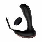 New Men Plug Mute Wireless Remote Control Anal Vibrator Silicone Male Prostate Massager Adult Sex Toys for Men