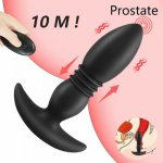 Anal Vibrator Wireless Remote Control Thrusting Anal Butt Plug Dildo Vibrator for Woman Male Prostate Massager Sex Toy for Men