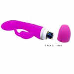 Pretty Love 30 Speed G Spot Rabbit Vibrator for Women Clit Stimulation Dildo Vibrator Adult Sex Toys,Sex Products Wand Massager
