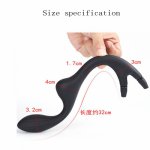 Adult products double bead inflatable anal plug masturbation device posterior swelling stimulation male and female sex toys