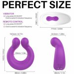 9 Vibration Modes Wireless Remote Control Cock Ring Penis Rings Vibrator Men Delay Ejaculation Masturbator Sex Toys for Couples