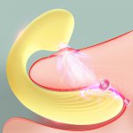 G Spot Clit Sucking Vibrator Dildo for Women Pussy Licking Toy Female Masturbator Sex Machine Clitoris Stimulator Vagina Wand