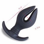 Ins, Silicone Anal Dilator Opening Butt Expander Speculum Anal Plug Unisex Sex Toys for woman Easy to insert be gentle to your anal