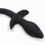Silicone Dog Tail Anal Open Plug Silicone Prostate Massager G Spot Tails Butt Plug Cosplay Accessories Anal Dilator Dog Roleplay