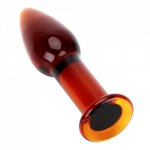 OLO Glass Anal Plug Masturbation Dildo Sex Toys for Men Women Crystal Anal Sex Toys Butt Plug Prostate Massager