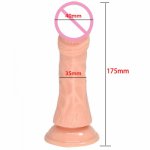 Soft Dildo With Suction Cup Realistic Penis Glans Dildo Vibrators For Women Female Clitors G Spot Stimulater Sex Toys For Women