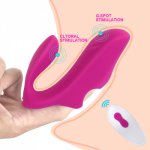 Vagina Stimulate Sex Toys for Women Female Masturbator G spot Clitoral Massager Finger Vibrator Wireless Remote Control