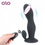 G-spot Stimulator Prostate Massager Wireless Remote Control Butt Plug 10 Speeds Sex Toys For Women Men Anal Vibrator