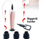 Manual Penis Pump Vacuum Dick Extender Sex Toy For Men Penis Trainer Male Penis Enlargement Increase Length Enhancer Sex Product