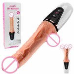 7 Speed Telescopic Dildo Vibrator Sex Toys For Women Mini Sex Machine Penis Heating Function Vagina Masturbation Adult Products
