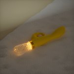 Dildo Vibrator Sex Toys for Women 10-Speed Vibration G Spot Clitoris Vaginal Masturbation Stimulator Atmosphere Light Effects