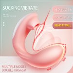 Wearable Clitoris Sucker Vibrator for Women G Spot Viginal Massage Clit Sucking Stimulator Dildo Sex Toy for Adult Sex Shop