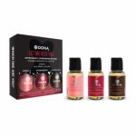 Dona, Zestaw jadalnych olejków do masażu - Dona Flavored Massage Gift Set (3 x 30 ml) 