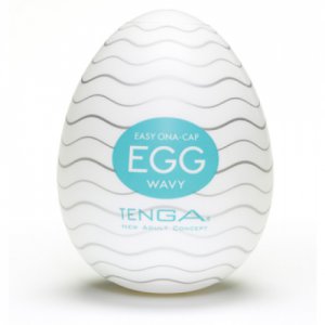 TENGA Masturbator - Jajko Egg Wavy (1 sztuka)