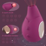 9 Frequency Piggy Sucking Licking Vibrator Sex Toys for Women Clitoris Stimulator Erotic Sex Appeal Tools for Adults Masturbator