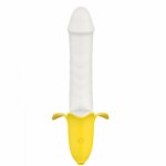 Wand Massager G-spot Stimulation Massage Stick Banana Shaped Vibrator Sex Products Rechargeable Sex Toys for Adults TK-ing