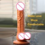 Silicone Realistic Dildo for Women Huge Suction Cup Penis Fake Dick Females Masturbation Toys Erotic Lesbian Adult Sex Product