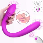 Strong Powerful Vibrator Clitoris Sex Intimate Toys For Couples Double Penetration Vibrating massager Strap-ons For Two m/w