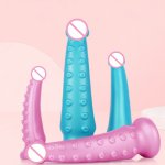 New 4 Size Huge Realistic Anal Dildo Female Masturbation Tentacle Dildo G Spot Vaginal Massage Strapon Big Dick Women Sex Toys