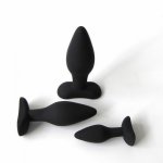 100% Silicone Anal Plug Sets Butt Plugs Anal Dildo Sex Toys for Men Women Advanced Erotic Intimate Adult Sex Plug Anus Trainner