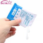 Ikoky, IKOKY 5ml 5pcs Soluble Lube Water Based Gel Lubricant Oil Smooth Passion Accessories for Sex Anal Plug Vibrators Couples Tools