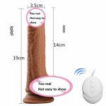 Skin feeling Realistic Dildo soft Liquid Huge Big Penis With Suction Cup Vibrator Sex Toys for Woman Adult Female Masturbation