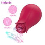 Rose Sucking G Spot Vibrators Sex Toys for Woman Adults Clit Sucker Nipple Clitoris Stimulator Dildo Vagina Massage Masturbators