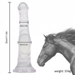 New Soft silicone Anal Dildo Butt Plug Realistic Horse cock Strong Suction Cup Artificial Penis G-spot Orgasm Sex Toys for Woman