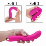 New Silicone Dildo Vibrators Sex Products for Women, G Spot Female Clitoral Stimulator, Clit Dildo Vibrators Sex toys For Woman