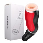 Automatic Male Masturbator Vibrator Moan Realistic Vagina Strong Suction Deep Throat Voice Masturbation Cup Sex Toys For Men